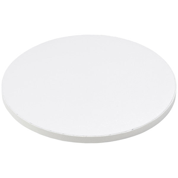 10 Inch Round White Foil Cake Board/Drum