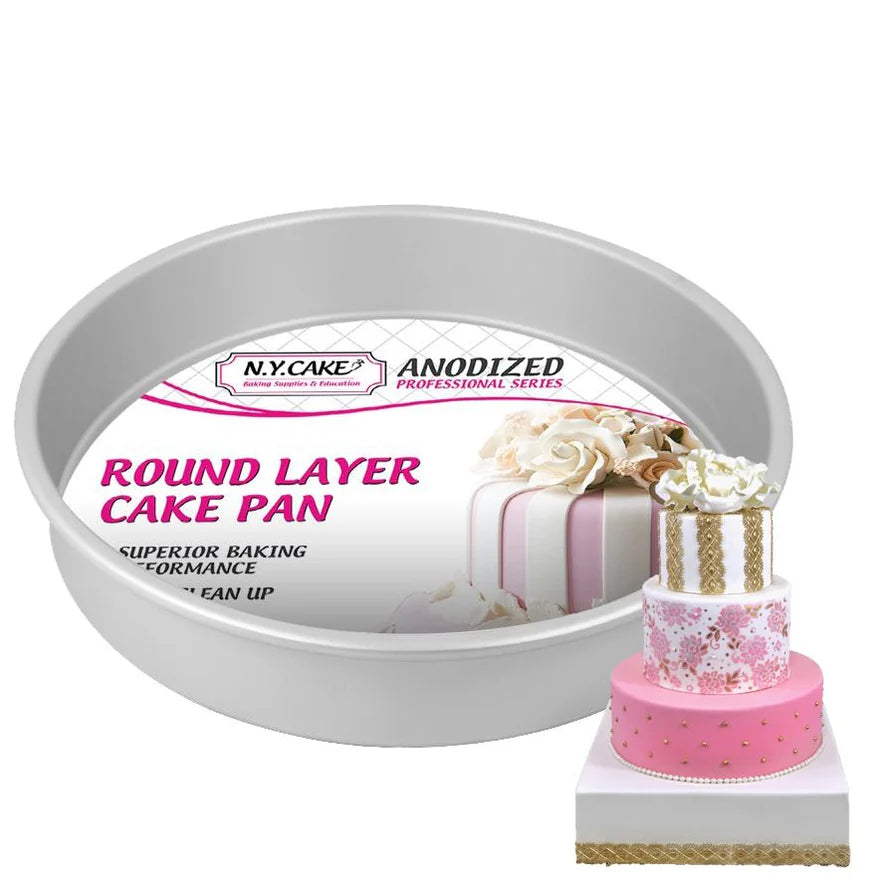 Round Layer Cake Pan 10x2" by NY Cake