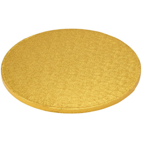 12 Inch Round Gold Foil Cake Board/Drum