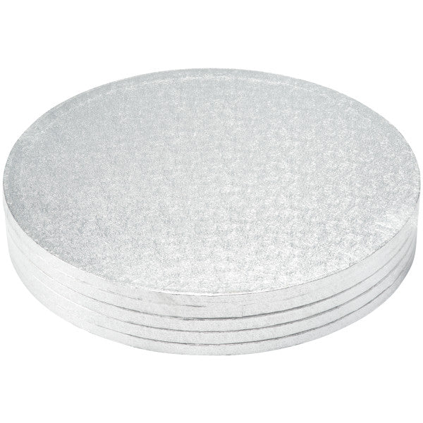 14 inch White Round Cake Drum 1/2"