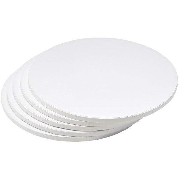 14 inch White Round Cake Drum 1/2"