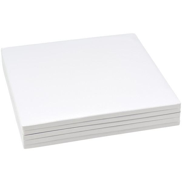 14 inch White Square Cake Drum 1/2"