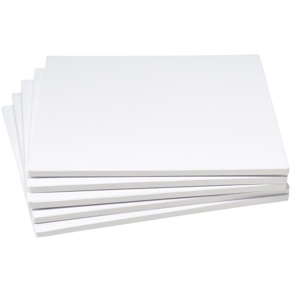 16 inch White Square Cake Drum 1/2"
