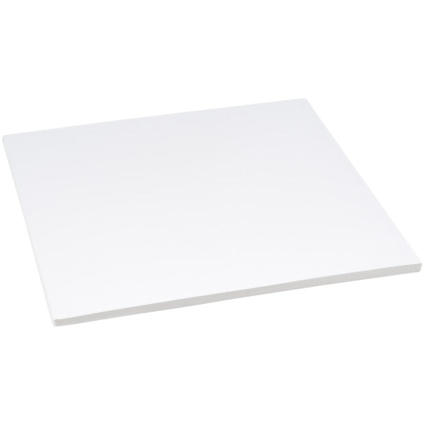 16 inch White Square Cake Drum 1/2"