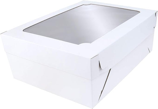 19.5x26.5x5 Inch Cake Box w/Window