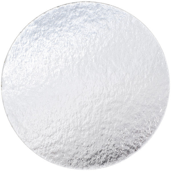 6" Round Gold/Silver Cake Board