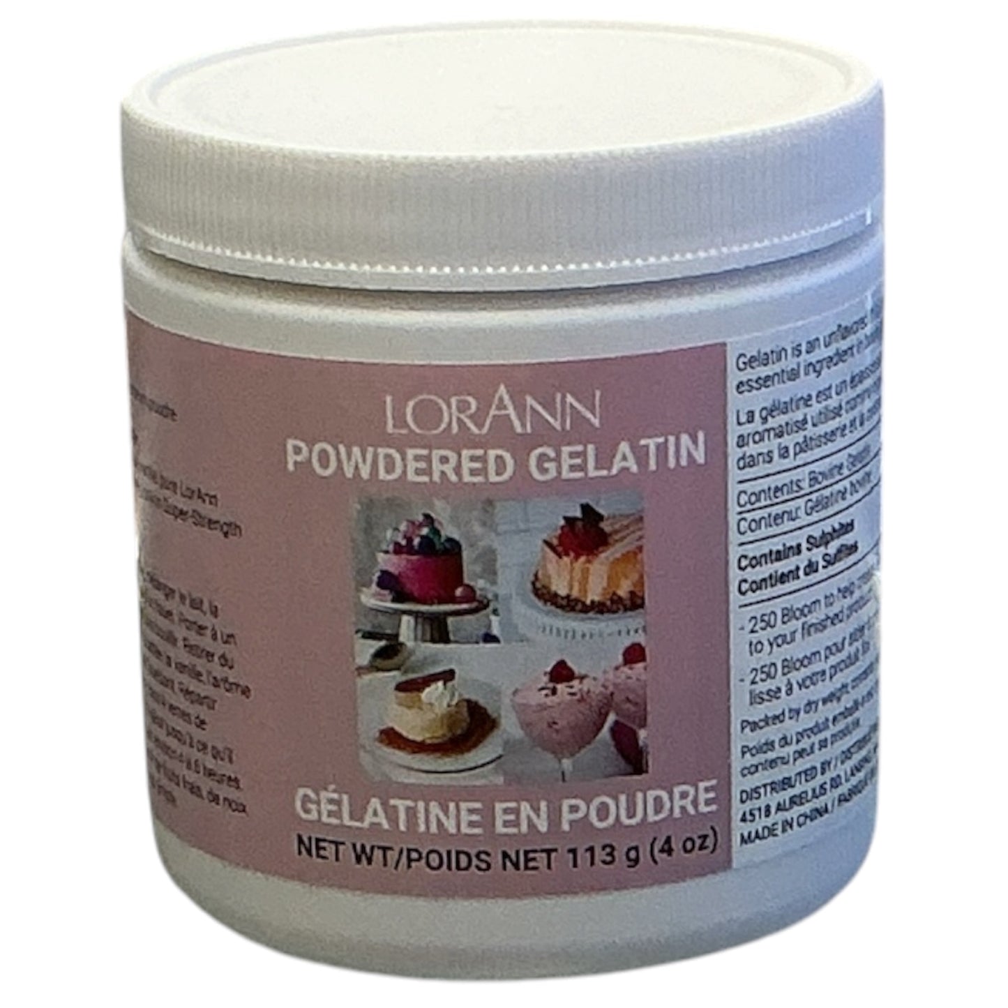 Powdered Gelatin 4oz