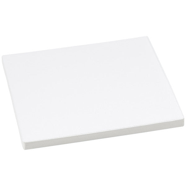 8 inch White Square Cake Drum 1/2"