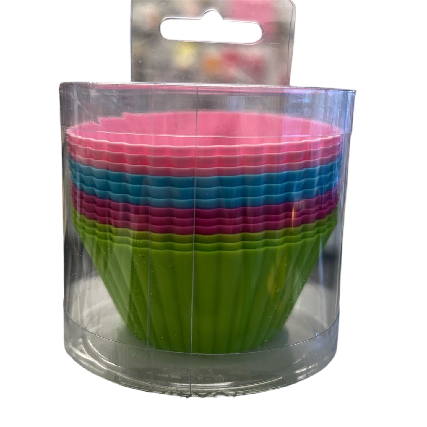 Multicolored Silicone Cupcake Liners, 12 ct.