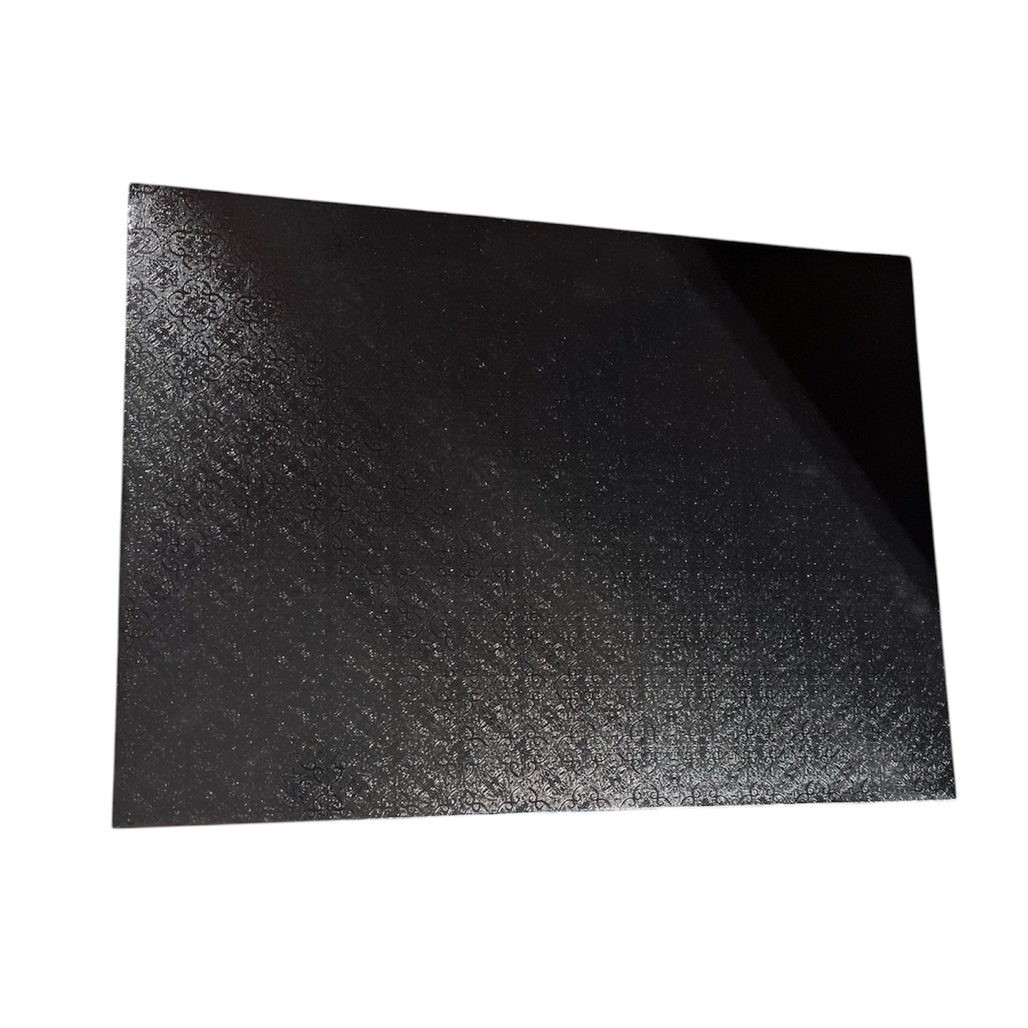 1/2 Sheet Black Foil Cake Board/Drum