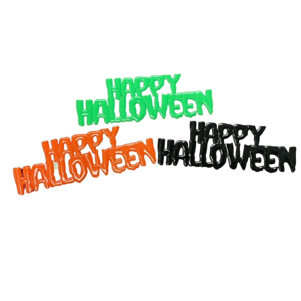 Happy Halloween drip script 5.5”x2”