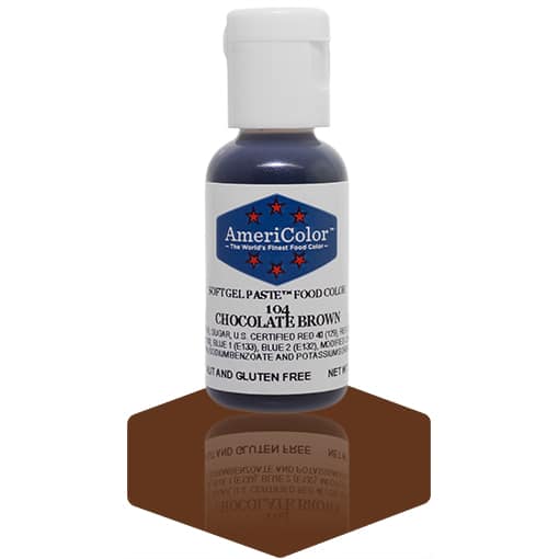 Americolor Soft Gel Paste, .75 oz, Shades of Brown