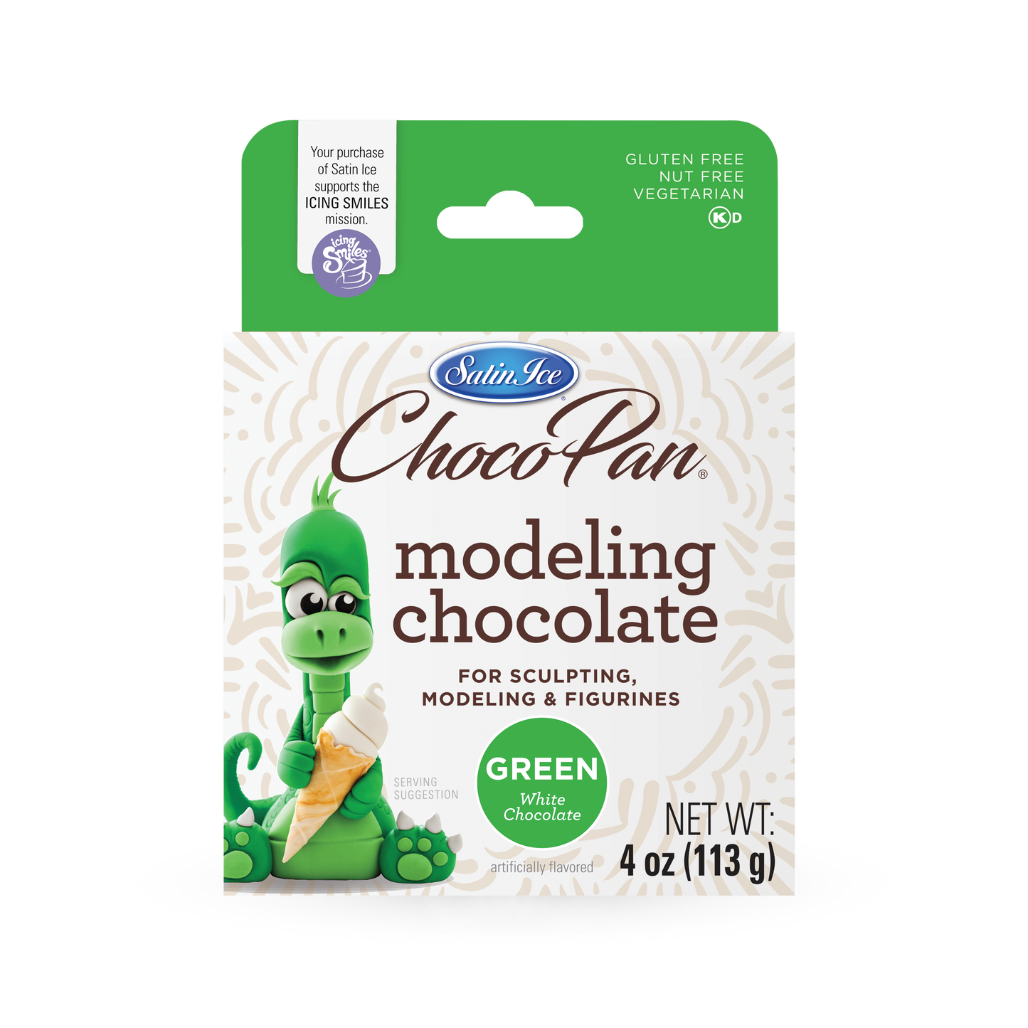 Satin Ice Black ChocoPan Modeling Chocolate 4 oz