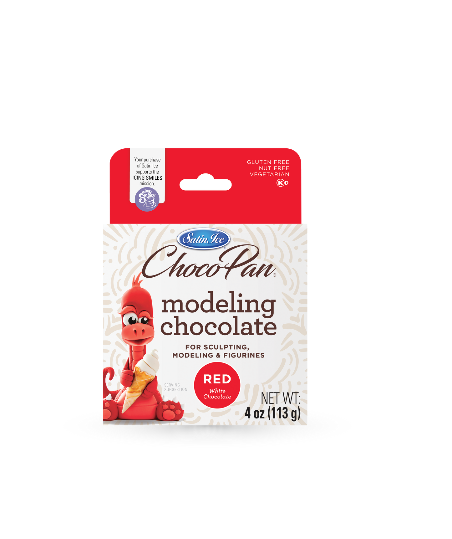 Satin Ice Black ChocoPan Modeling Chocolate 4 oz