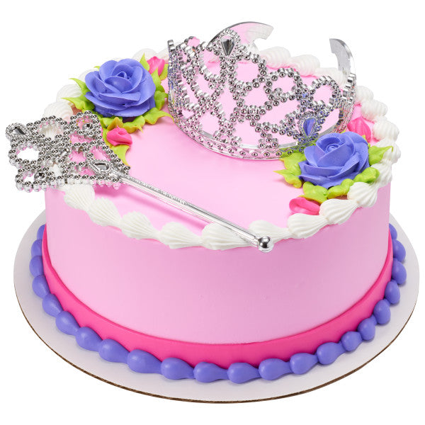 Crown and Scepter Cake Topper
