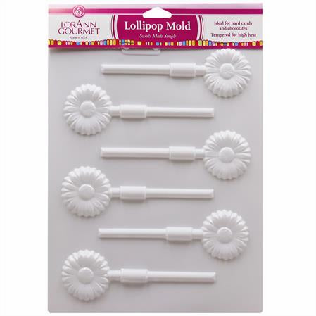Daisy Lollipop Sheet Mold