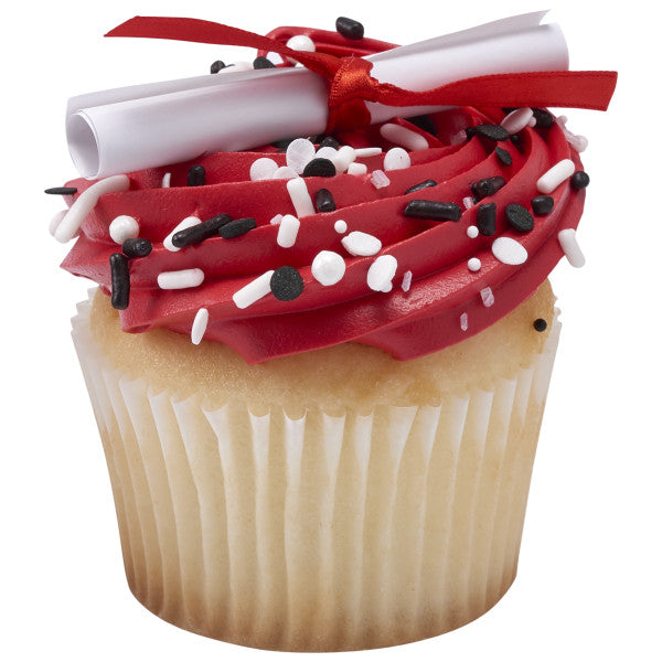 Diploma Cupcake Topper