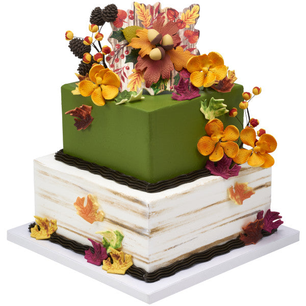 Fall Foliage Gum Paste