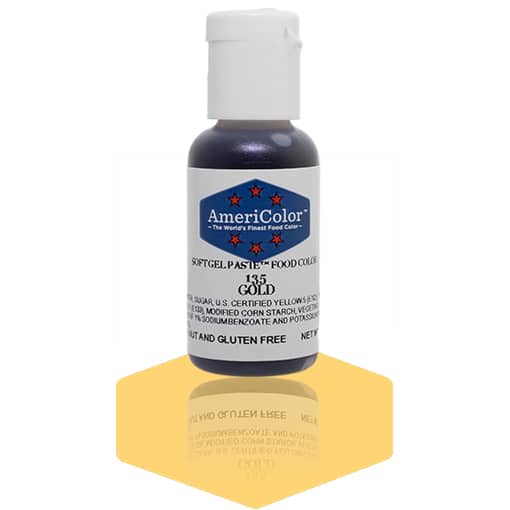 Americolor Soft Gel Paste, .75 oz, Shades of Yellow