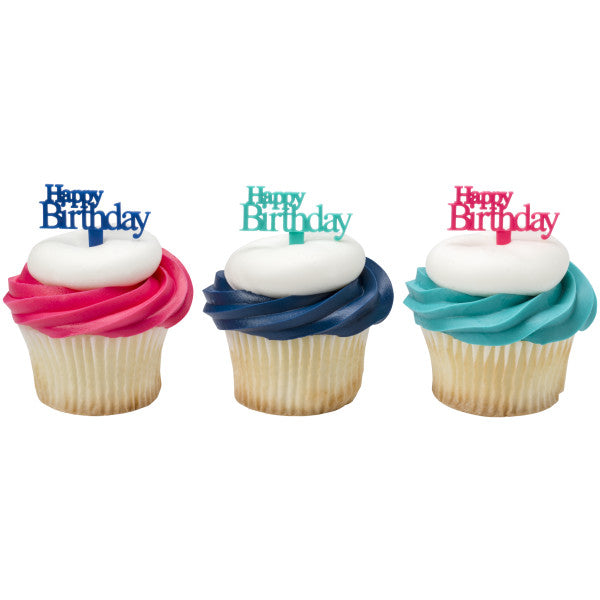 Happy Birthday Picks, 1 ct