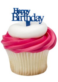 Happy Birthday Picks, 1 ct