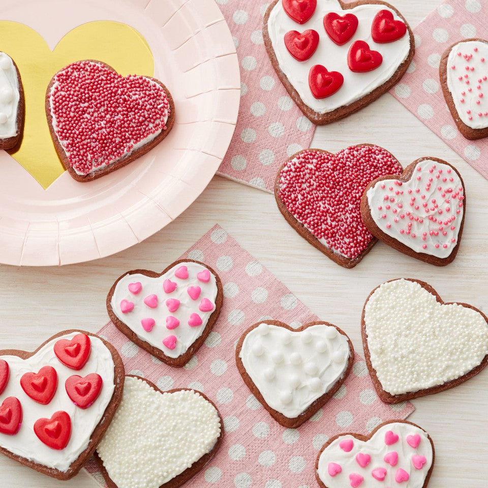 Heart Shaped Fondant Cut Out Set, 6-Piece, Wilton