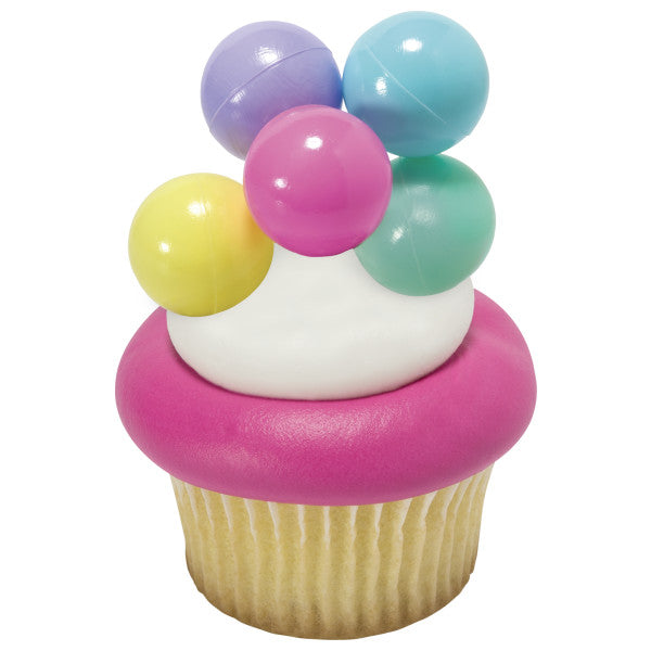 Pastel Balloon Cluster