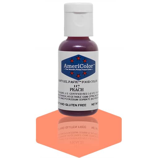 Americolor Soft Gel Paste, .75 oz, Shades of Orange