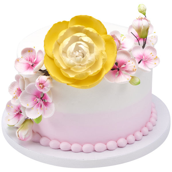 Peony Gum Paste Flower, Large, Decopac