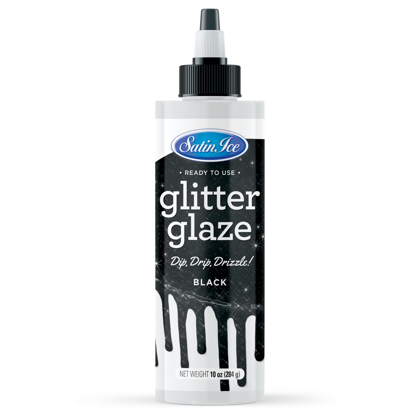 Satin Ice Gold Glitter Glaze 10 oz