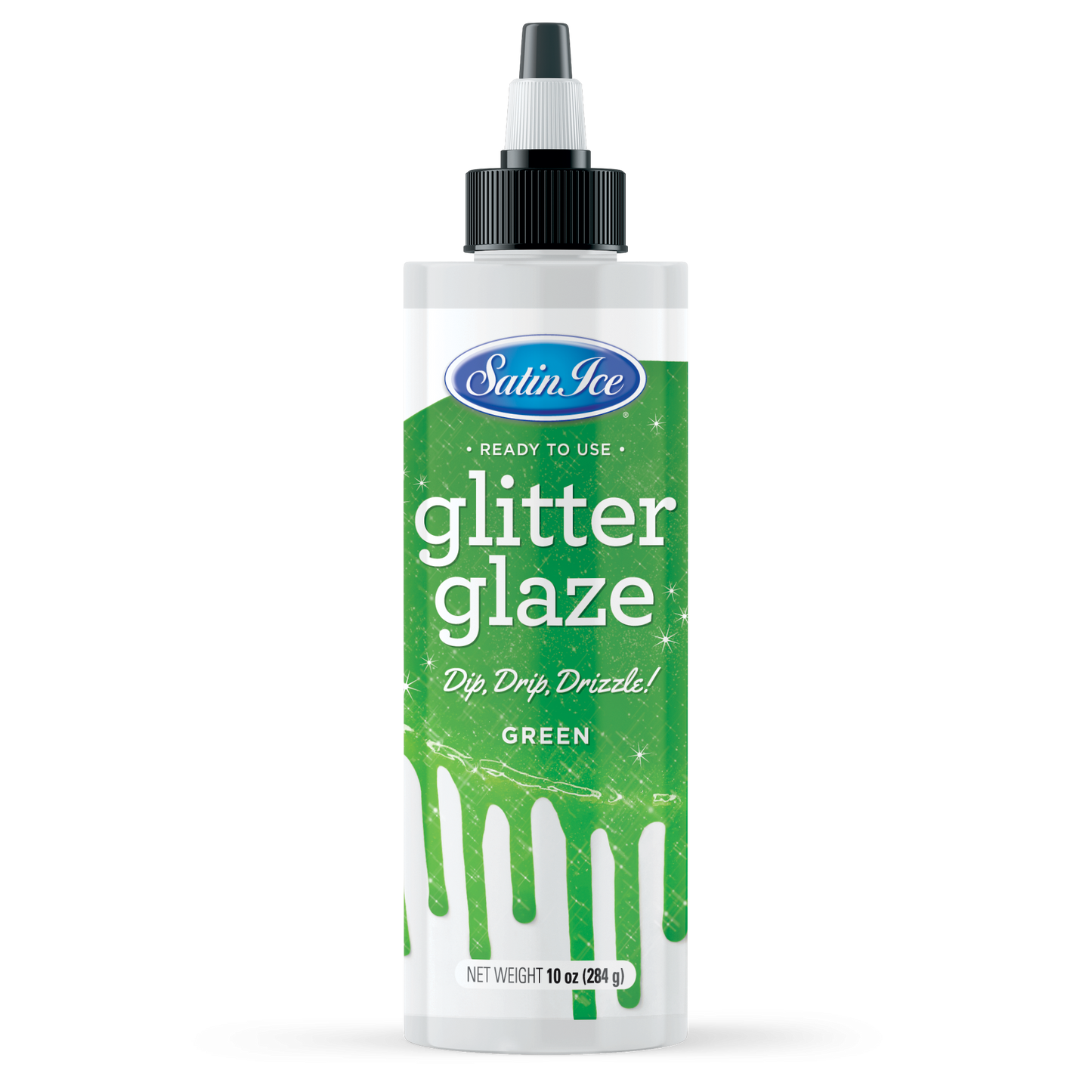 Satin Ice Gold Glitter Glaze 10 oz