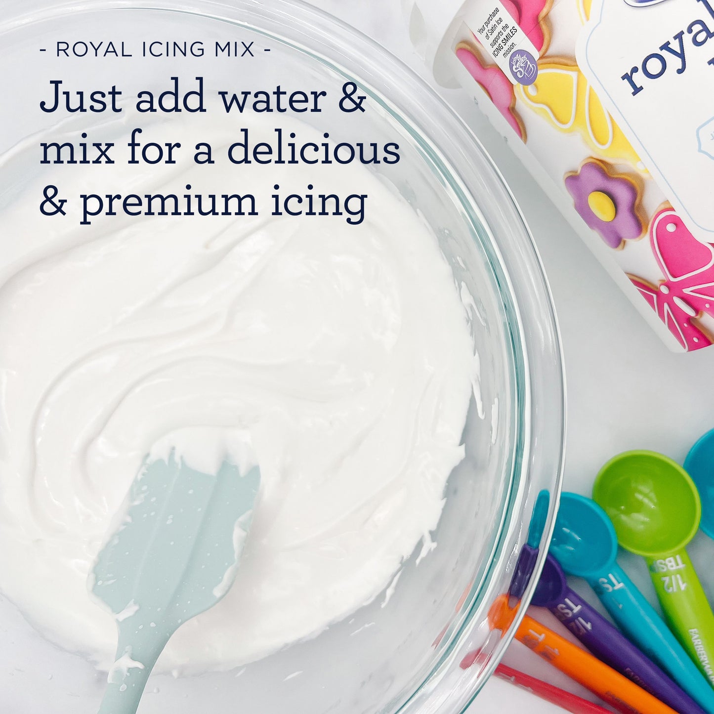 Satin Ice Royal Icing Mix 14 oz