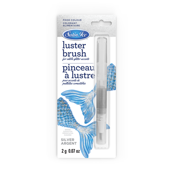 Satin Ice Silver Luster Brush 0.07 oz