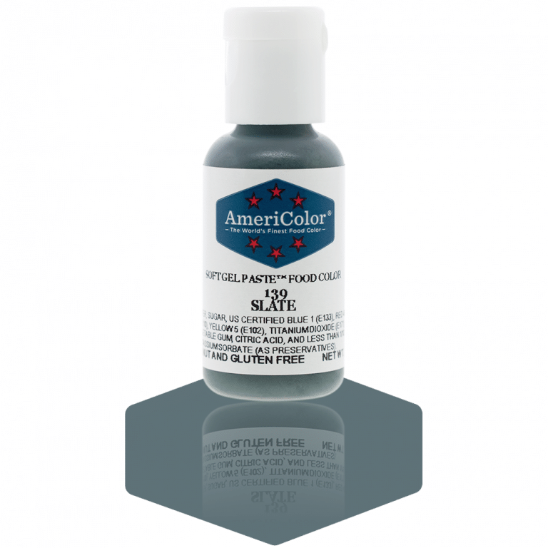 Americolor Soft Gel Paste, .75 oz, Shades of Gray