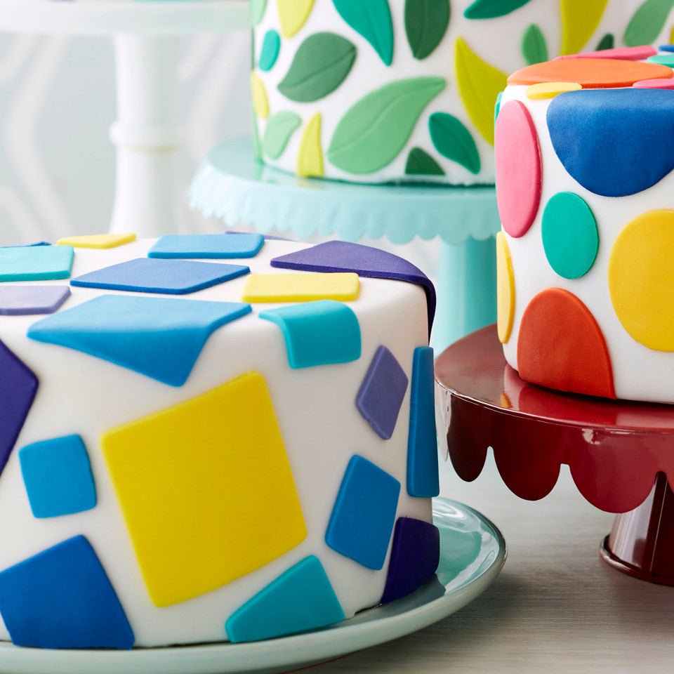 Square Shaped Fondant Cut Out Set, 6-Piece, Wilton