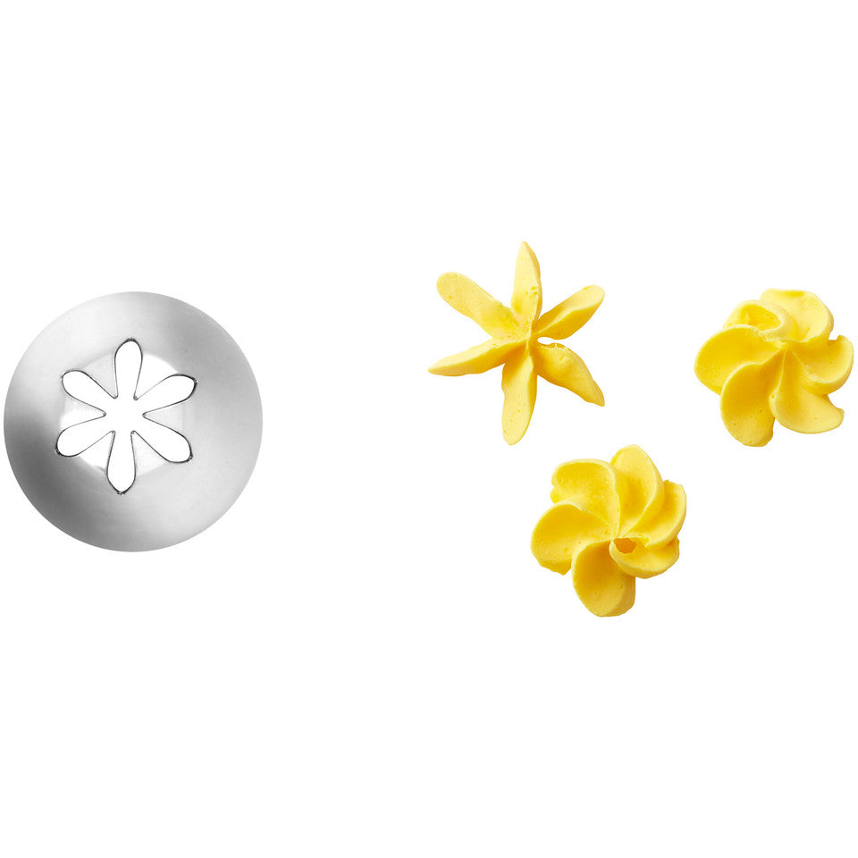 Large Drop Flower Cake Decorating Tip 2D, Wilton