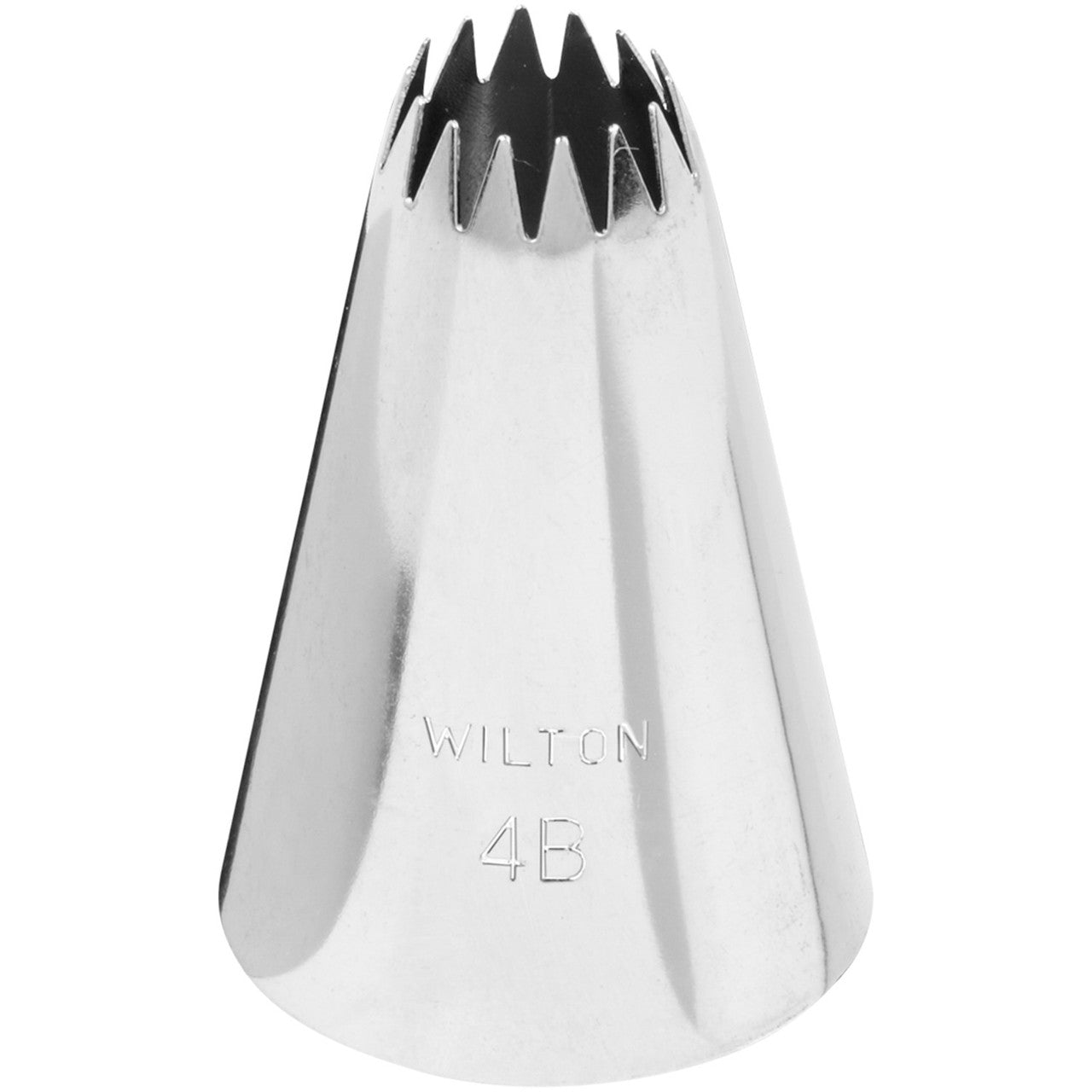 Open Star Cake Decorating Tip 4B, Wilton