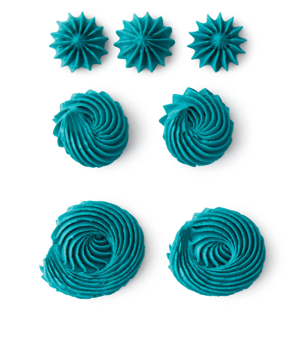 Open Star Cake Decorating Tip 4B, Wilton