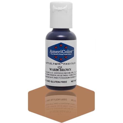 Americolor Soft Gel Paste, .75 oz, Shades of Brown