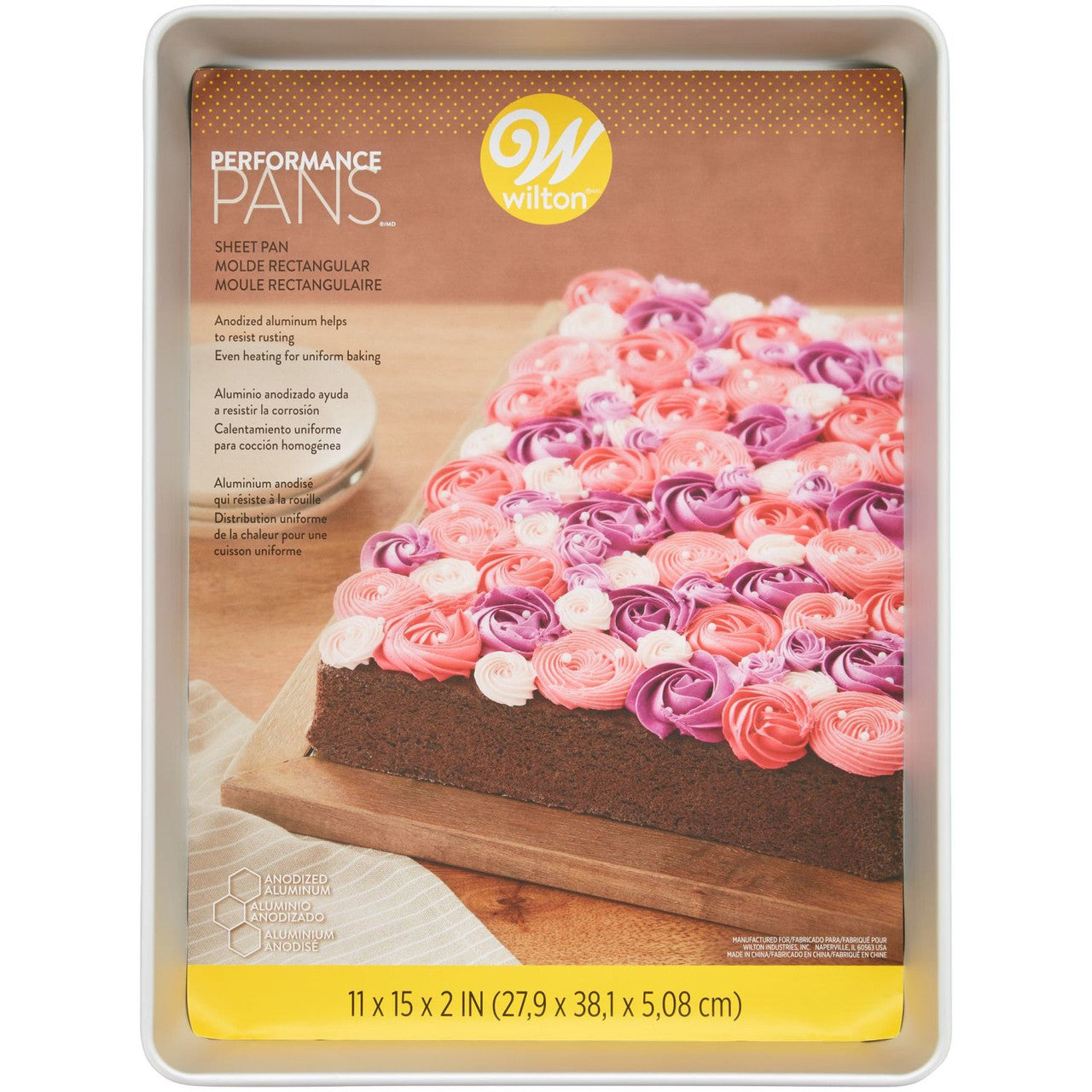 Aluminum Bakeware Baking Sheet 11x15 Inch, Wilton