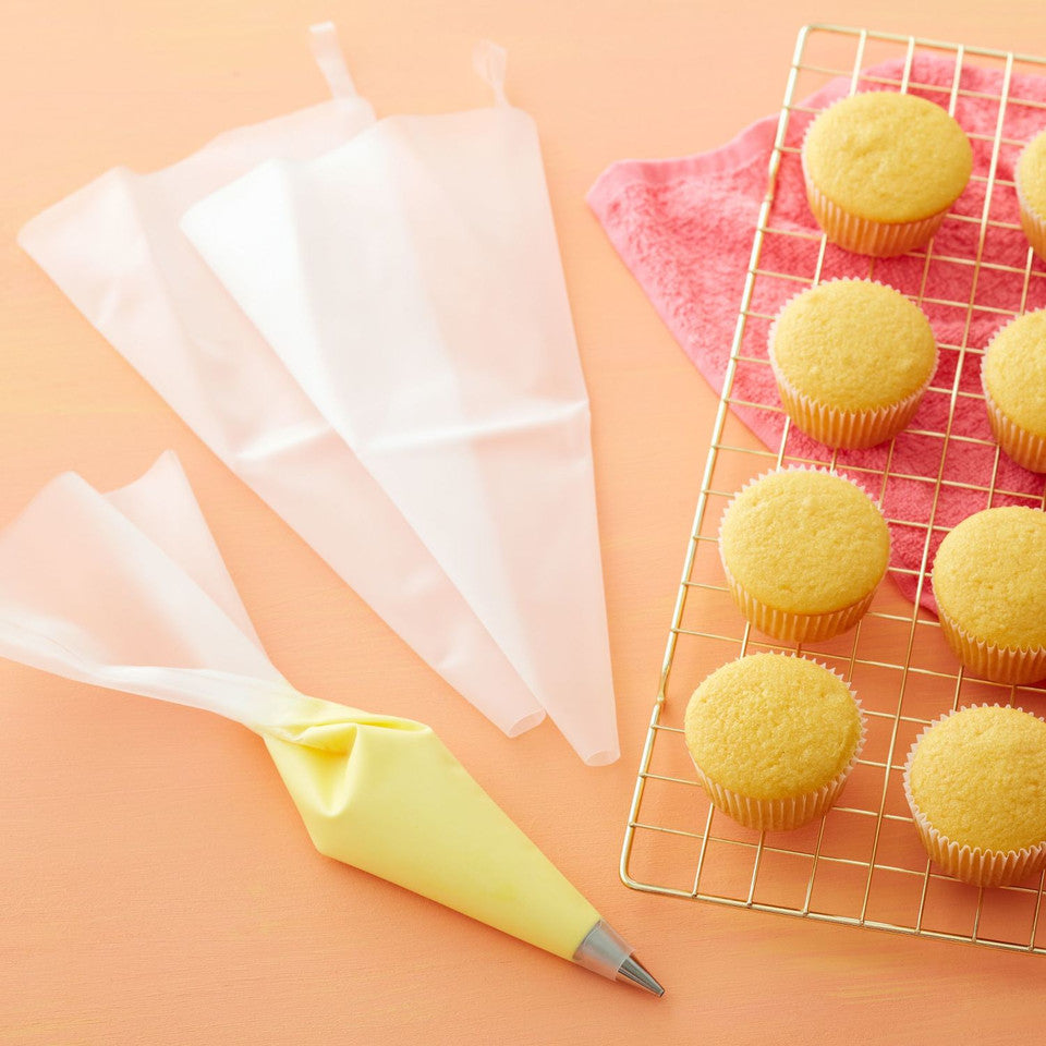 Wilton 12 IN. Reusable Piping Bags For Cake Decorating, 3-Count