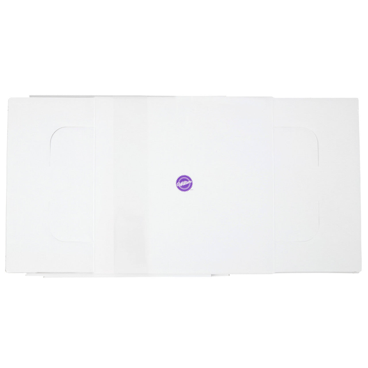 White 12 Inch Square Corrugated Cake Box, 2 Piece = 1 Box, Wilton