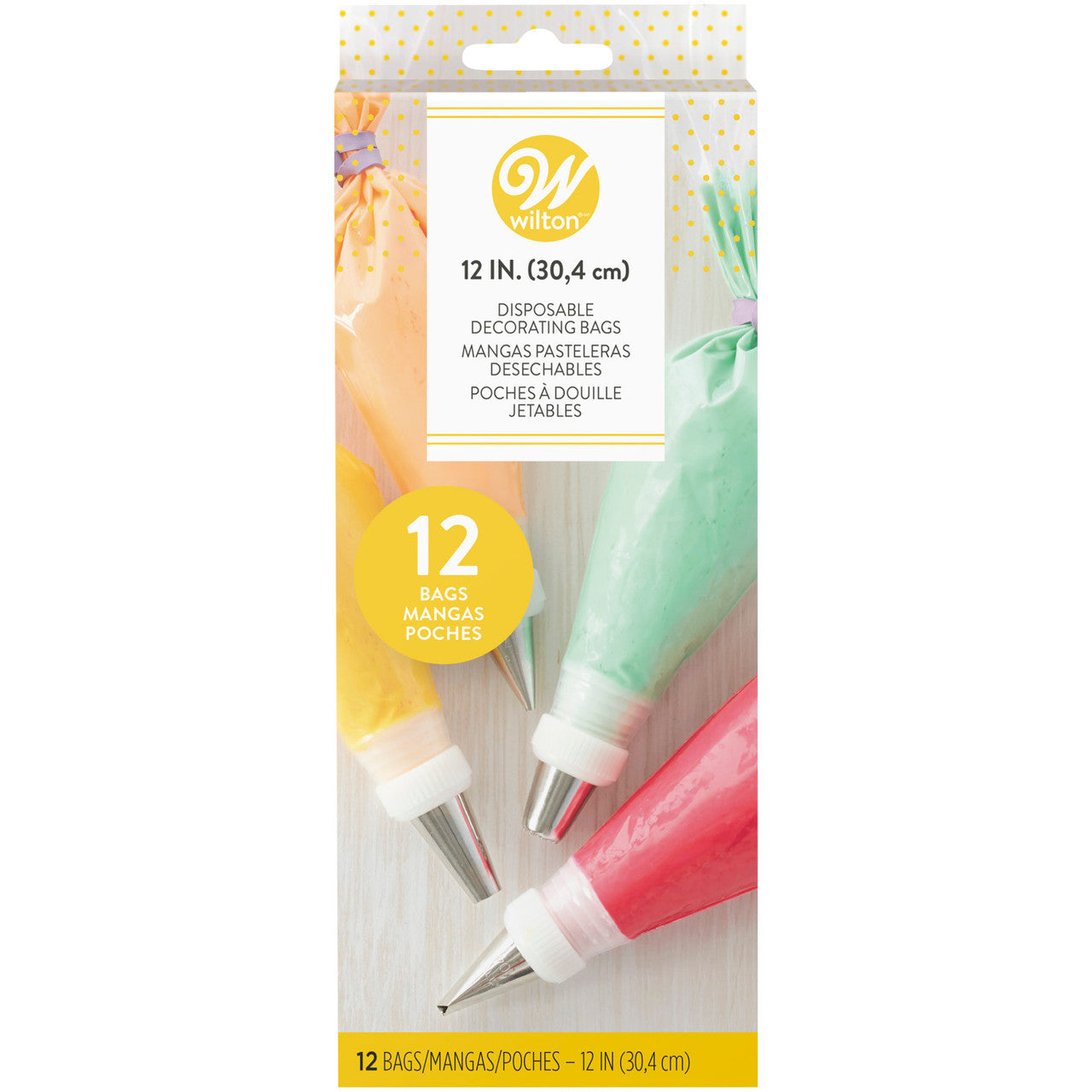 Wilton 12 IN. Disposable Decorating Bags, 12-Count