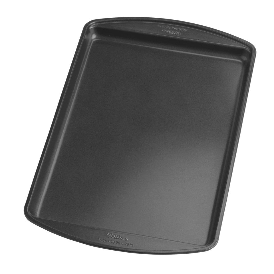 Perfect Results Premium Non-Stick Bakeware Cookie Sheet, 15x10 Inch, Wilton