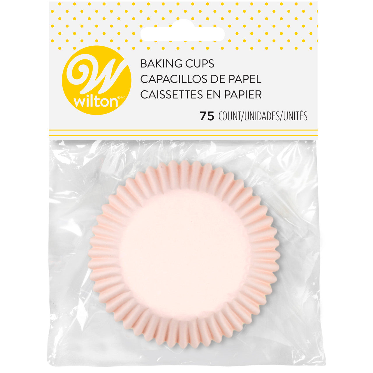 Wilton Assorted Pastel Cupcake Liners, 75 Count