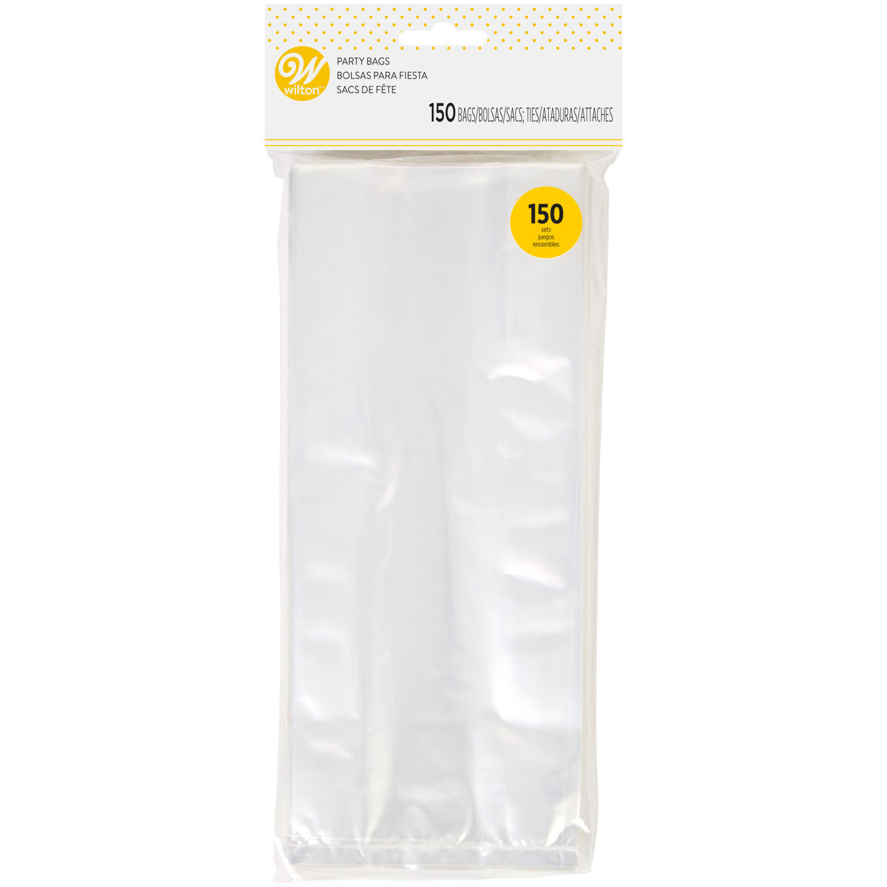 Wilton Clear Treat Bags, 150-Count