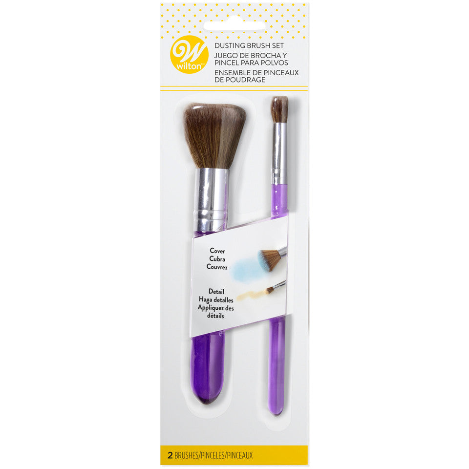 Wilton Dusting Cake Decorating Brush Set, 2 Piece