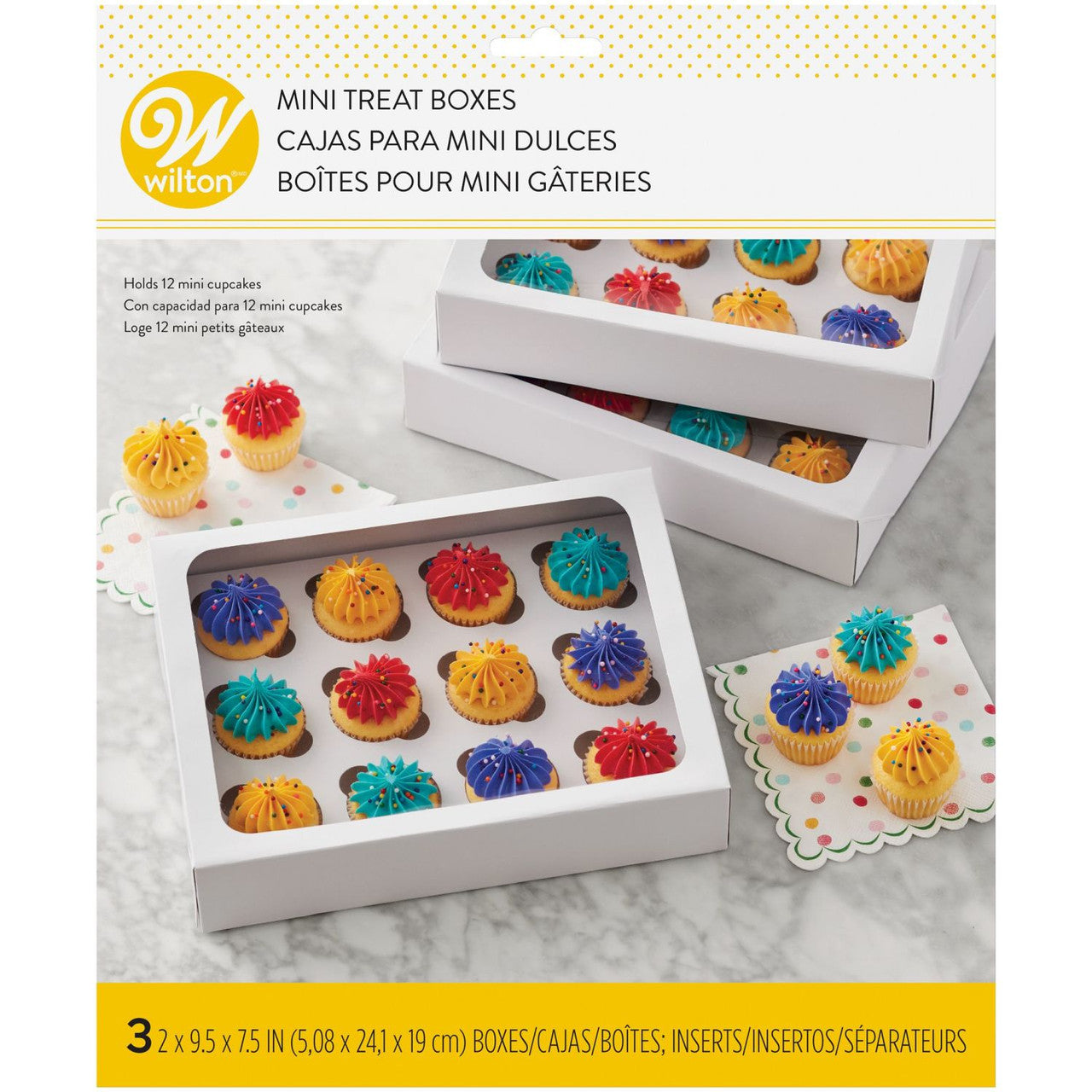 Mini Cupcake Box, 12 Cavity, Wilton