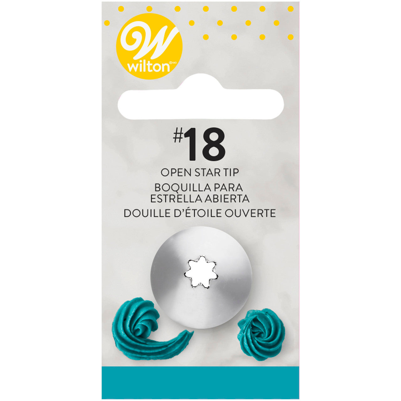 Wilton Open Star Cake Decorating Tip #18