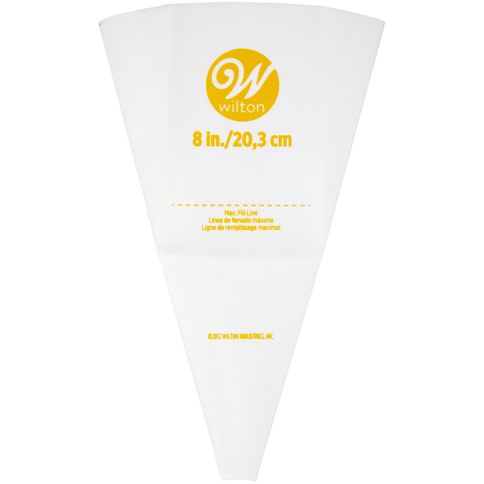 Reusable Featherweight Decorating Piping Bag, 8 inch, Wilton